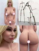CLM(Climax Doll) 170 cm Newest Design Wholesale Silicone Lifelike Big Fat Ass Realistic Sex Toy BBW Doll Adult Products For Man produced by AutomaticWoman